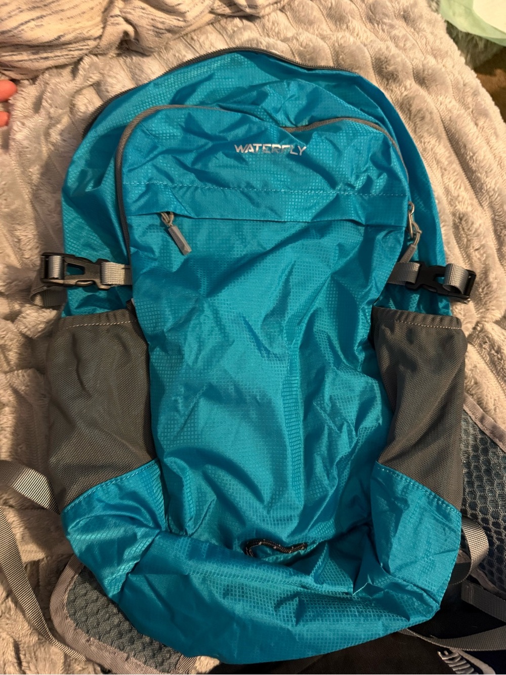 Waterfly Teal Backpack for Men – Lightweight Everyday Pack